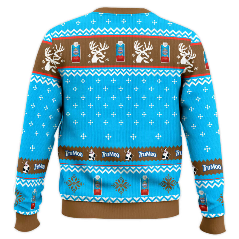 Hooktab TruMoo Chocolate Ugly Christmas Sweater Hooktab TruMoo Chocolate Ugly Christmas Sweater
