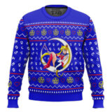 Hooktab Tsukino Sailor Moon Ugly Christmas Sweater