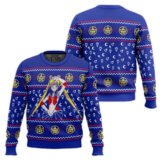 Hooktab Tsukino Usagi Sailor Moon Ugly Christmas Sweater