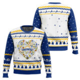 Hooktab Twisted Tea Heart Ugly Christmas Sweater