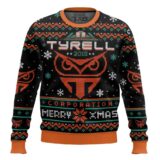 Hooktab Tyrell Corp Merry Xmas Blade Runner Ugly Christmas Sweater