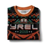 Hooktab Tyrell Corp Merry Xmas Blade Runner Ugly Christmas Sweater