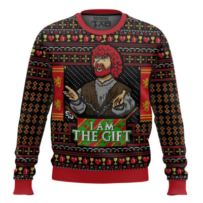 Hooktab Tyrion I Am The Gift Game Of Thrones Ugly Christmas Sweater