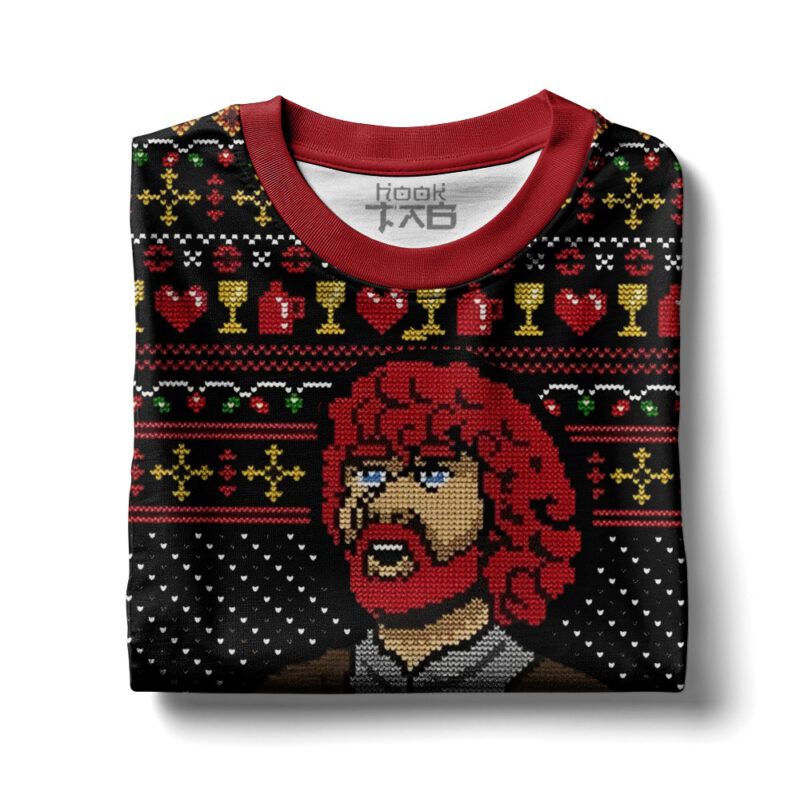 Hooktab Tyrion I Am The Gift Game Of Thrones Ugly Christmas Sweater Hooktab Tyrion I Am The Gift Game Of Thrones Ugly Christmas Sweater