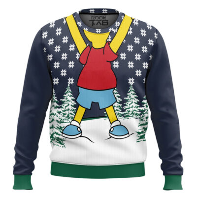 Hooktab Ugly Bart The Simpsons Ugly Christmas Sweater