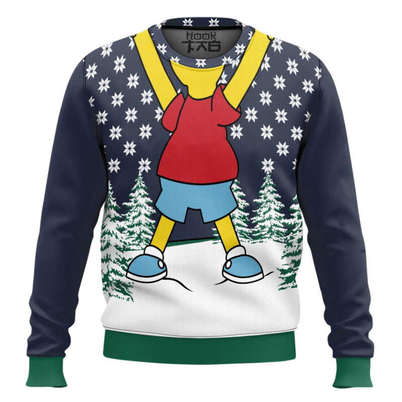 Hooktab Ugly Bart The Simpsons Ugly Christmas Sweater