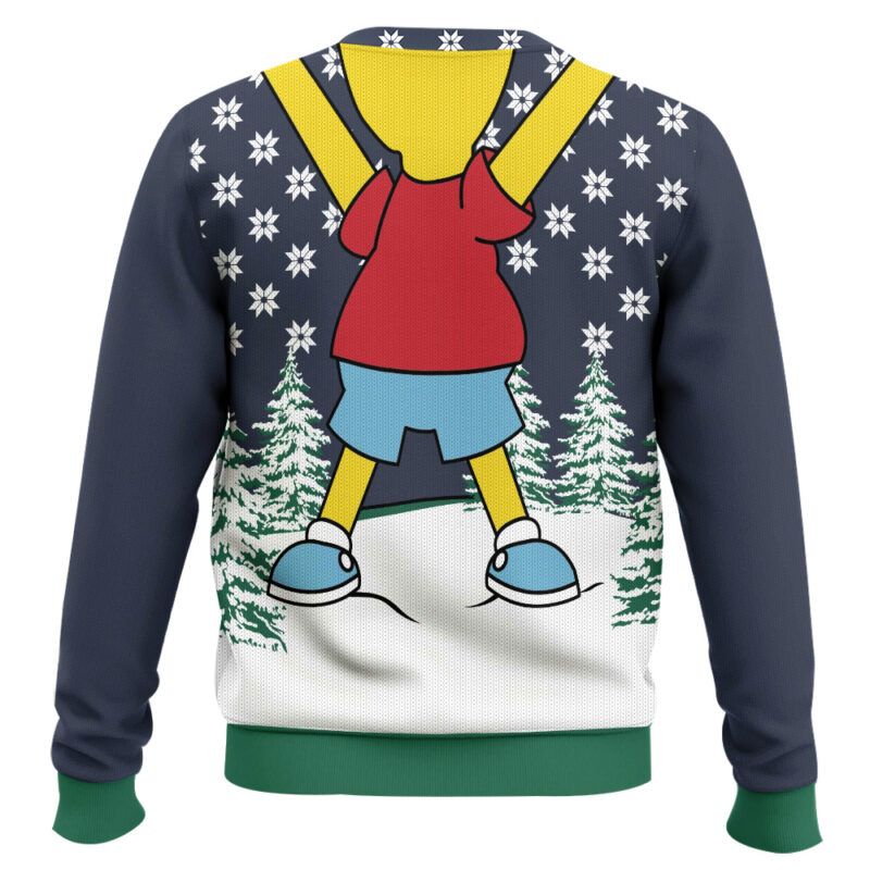 Hooktab Ugly Bart The Simpsons Ugly Christmas Sweater Hooktab Ugly Bart The Simpsons Ugly Christmas Sweater