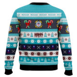 Hooktab US Coast Guard Hooah! - Custom Name Ugly Sweater