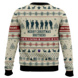 Hooktab US Coast Guard Merry Christmas Brothers - Custom Name And Rank Ugly Sweater