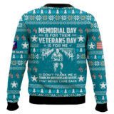 Hooktab US Coast Guard Thank My Brothers And Sisters That Never Came Back - Custom Name And Rank Ugly Sweater