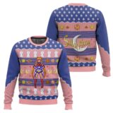 Hooktab Usagi Sailor Moon Ugly Christmas Sweater