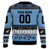 Hooktab Utah Mammoth - Custom Name And Number Ugly Sweater