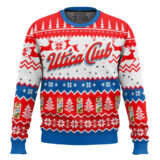 Hooktab Utica Club Ugly Christmas Sweater