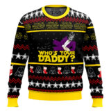 Hooktab Vader Who's Your Daddy Star Wars Ugly Christmas Sweater