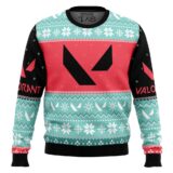 Hooktab Valorant Play As One Ugly Christmas Sweater