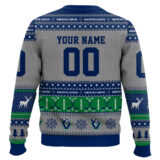 Hooktab Vancouver Canucks - Custom Name And Number Ugly Sweater