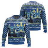 Hooktab Vangogh Starry Night Doctor Who Ugly Christmas Sweater