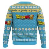 Hooktab Vegeta Over 9000 Dragon Ball Z Ugly Christmas Sweater