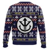 Hooktab Vegeta Super Saiyan Dragon Ball Z Ugly Christmas Sweater