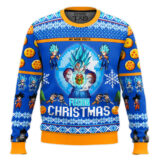 Hooktab Vegito Fusion Christmas Dragon Ball Ugly Christmas Sweater