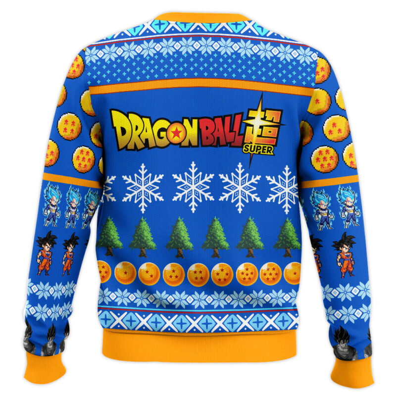 Hooktab Vegito Fusion Christmas Dragon Ball Ugly Christmas Sweater Hooktab Vegito Fusion Christmas Dragon Ball Ugly Christmas Sweater