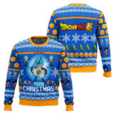 Hooktab Vegito Fusion Christmas Dragon Ball Ugly Christmas Sweater