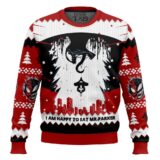 Hooktab Venom X Spiderman Last Dance Ugly Christmas Sweater