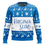 Hooktab Virginia Slims Ugly Christmas Sweater