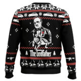 Hooktab Vito Corleone The Godfather Ugly Christmas Sweater