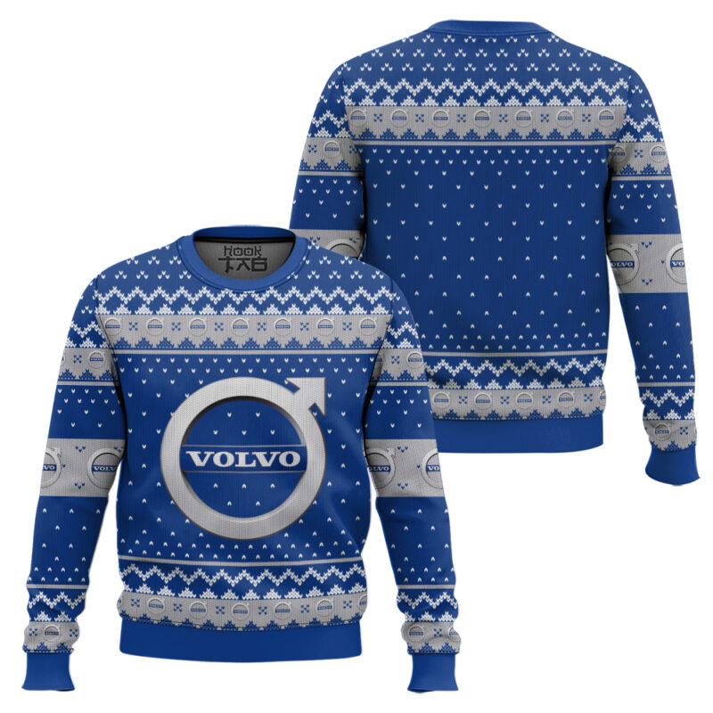 Hooktab Volvo Ugly Christmas Sweater Hooktab Volvo Ugly Christmas Sweater