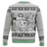 Hooktab Waifu Ahegao Ugly Christmas Sweater