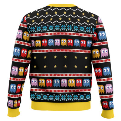 Hooktab Waka Waka Pac Man Ugly Christmas Sweater