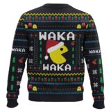 Hooktab Waka Waka Xmas Pac Man Ugly Christmas Sweater