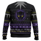 Hooktab Wakanda Black Panther Ugly Christmas Sweater