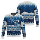Hooktab Walking In An AT-AT Hoth Star Wars Ugly Christmas Sweater