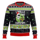 Hooktab Wall-E Love Christmas Ugly Christmas Sweater