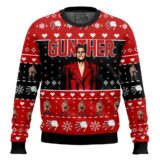 Hooktab Walter Hahn Gunther WWE Ugly Christmas Sweater