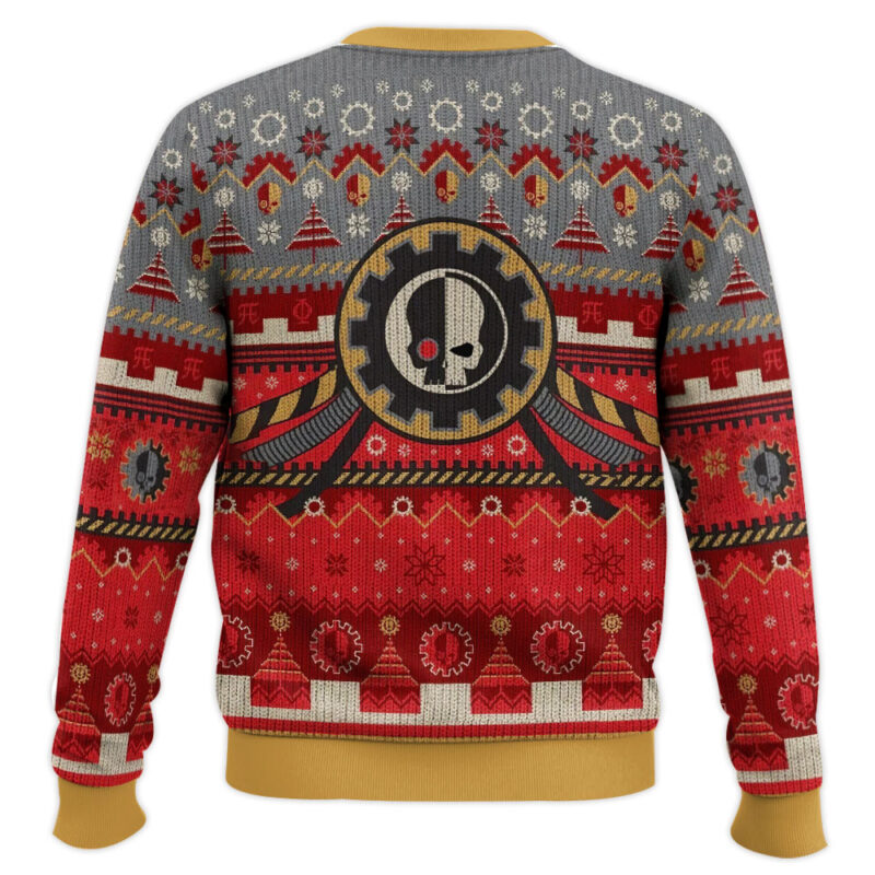 Hooktab Warhammer 40k Adeptus Mechanicus Ugly Christmas Sweater Hooktab Warhammer 40k Adeptus Mechanicus Ugly Christmas Sweater