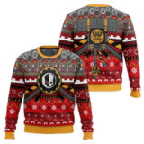 Hooktab Warhammer 40k AdMech Ugly Christmas Sweater