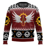 Hooktab Warhammer 40k Blood Angels Ugly Christmas Sweater