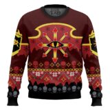 Hooktab Warhammer 40k Chaos Reigns Khorne Ugly Christmas Sweater