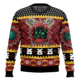 Hooktab Warhammer 40k Chaos Space Marine World Eaters Ugly Christmas Sweater