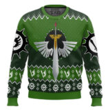 Hooktab Warhammer 40k Dark Angels Ugly Christmas Sweater