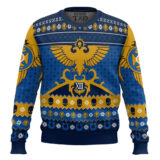 Hooktab Warhammer 40k Declare Heresy Ugly Christmas Sweater