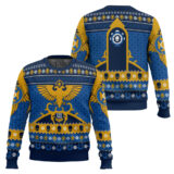 Hooktab Warhammer 40k Declare Heresy Ugly Christmas Sweater