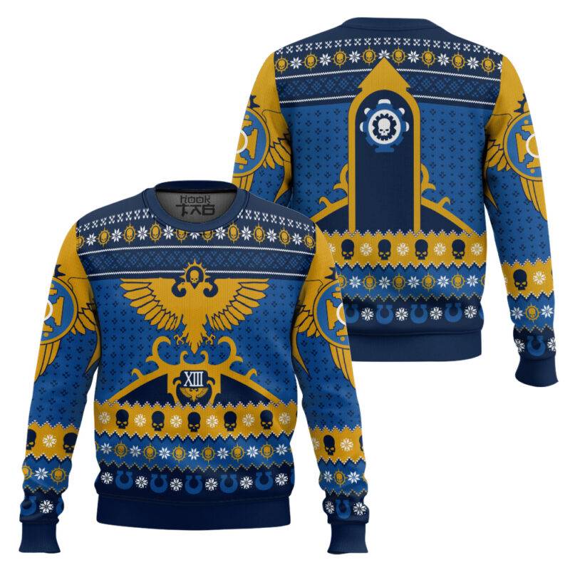 Hooktab Warhammer 40k Declare Heresy Ugly Christmas Sweater Hooktab Warhammer 40k Declare Heresy Ugly Christmas Sweater