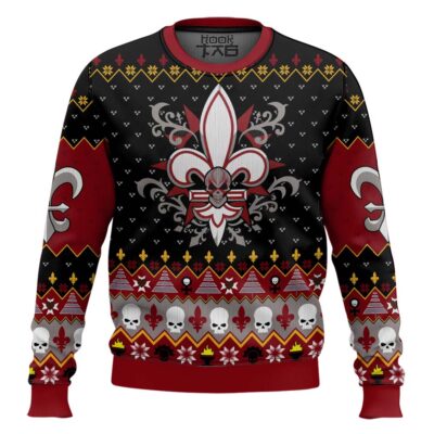 Hooktab Warhammer 40k Eight Sisters Slaying Ugly Christmas Sweater