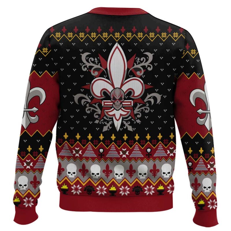Hooktab Warhammer 40k Eight Sisters Slaying Ugly Christmas Sweater Hooktab Warhammer 40k Eight Sisters Slaying Ugly Christmas Sweater