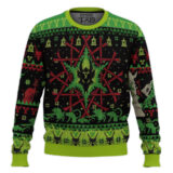 Hooktab Warhammer 40k Gnawty Or Nice Skaven Ugly Christmas Sweater