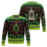 Hooktab Warhammer 40k Gnawty Or Nice Skaven Ugly Christmas Sweater